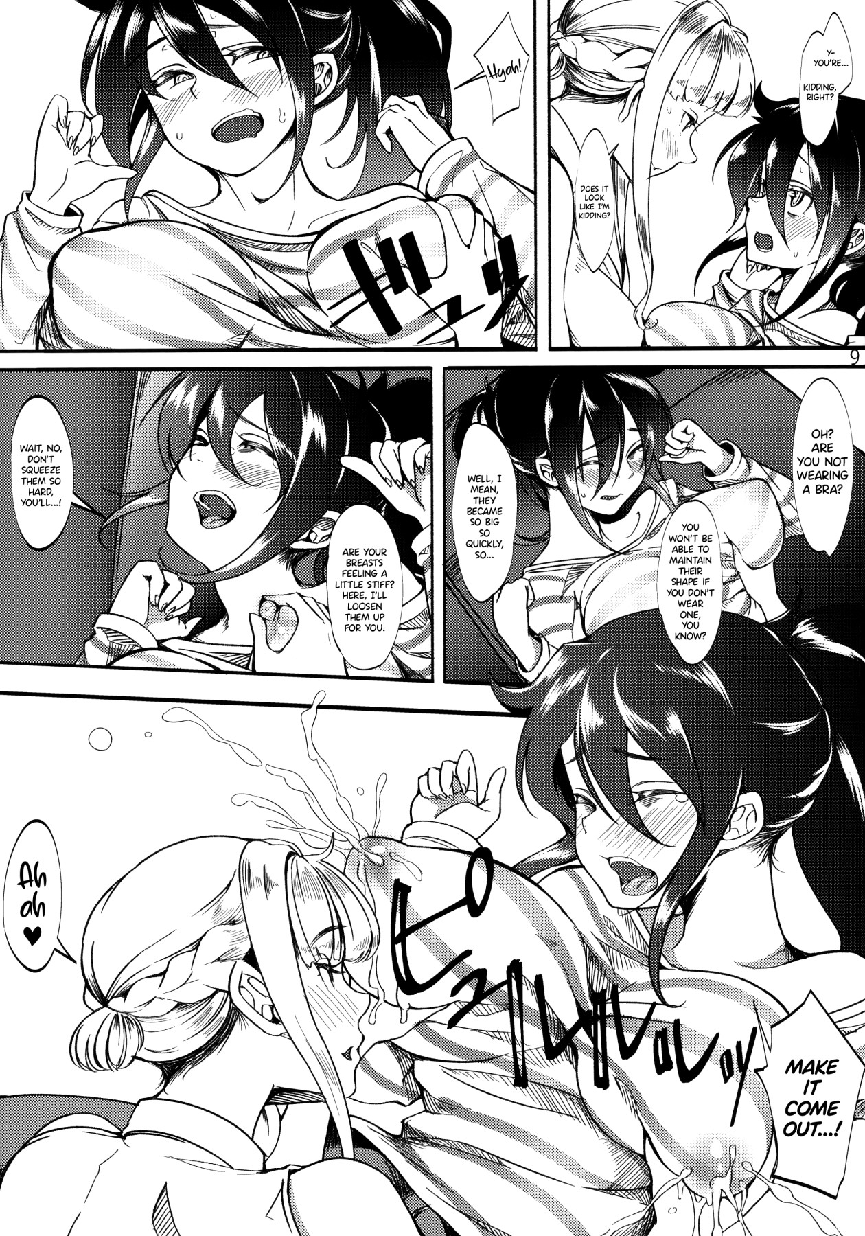 Hentai Manga Comic-The Housewife Who Fell To Tomoko's Futa Dick-Read-8